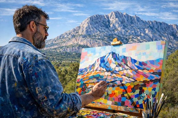 Peinture à Aix-en-Provence