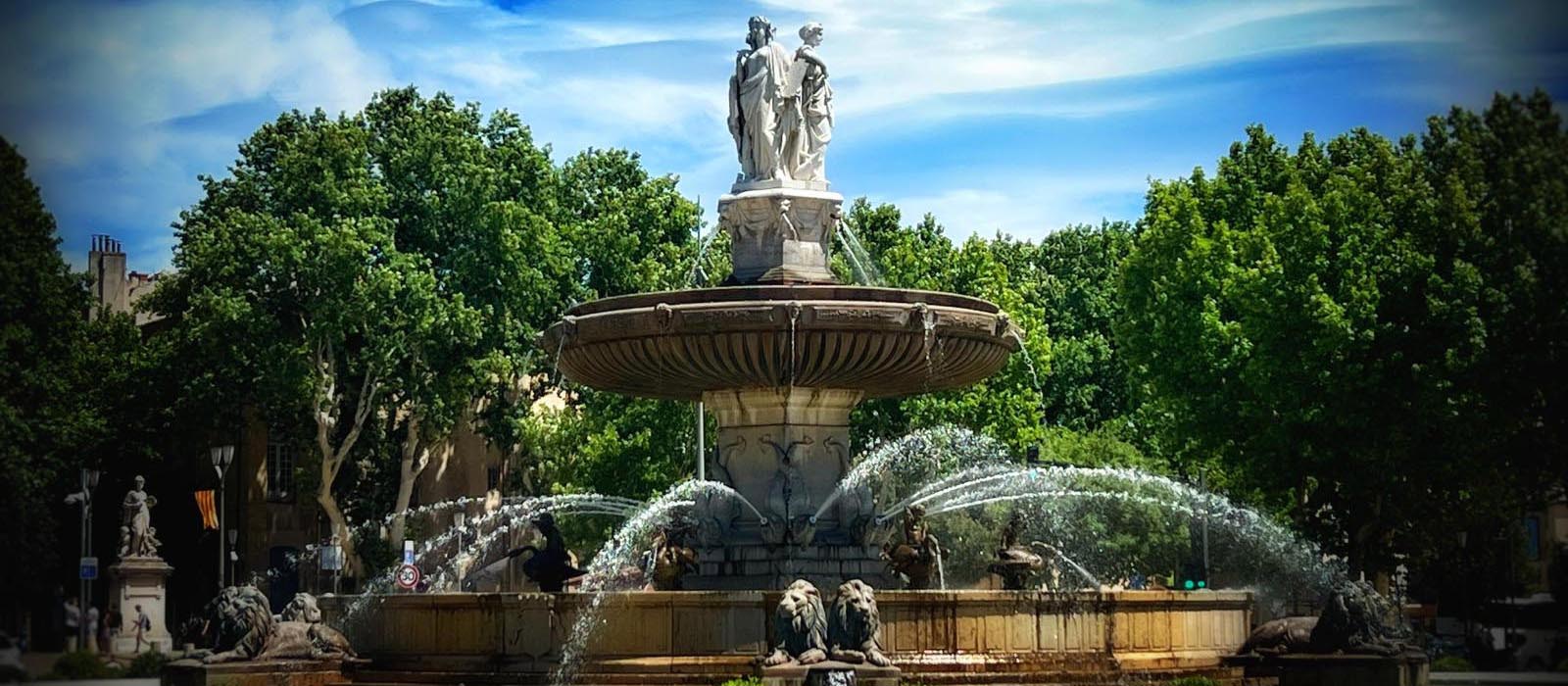 Cours Mirabeau à Aix-en-Provence