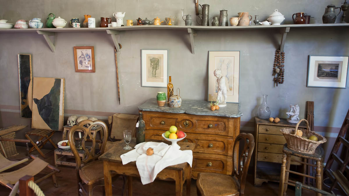 Atelier de Paul Cézanne - salle d’atelier lumineuse
