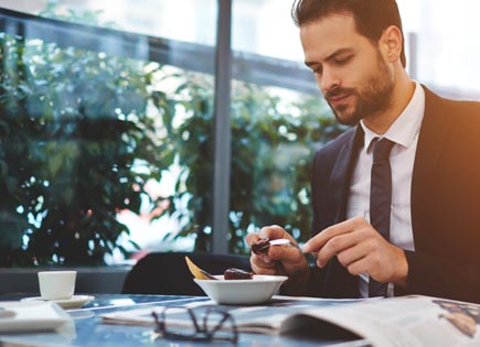 Repas d'affaires à Aix, le bon cadre