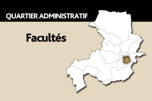 Quartier administratif des Facultés à Aix-en-Provence