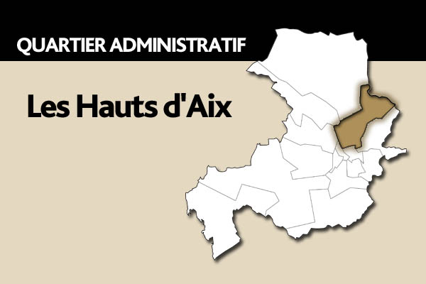 Quartier administratif Les Hauts d'Aix à Aix-en-Provence