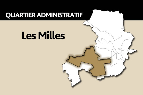 Quartier administratif des Milles à Aix-en-Provence