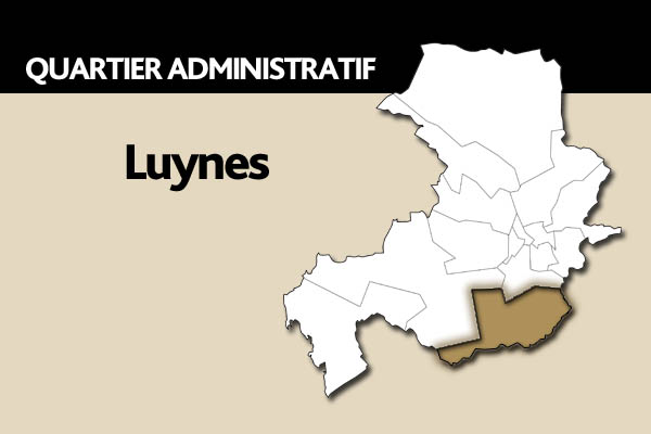 Quartier administratif de Luynes à Aix-en-Provence