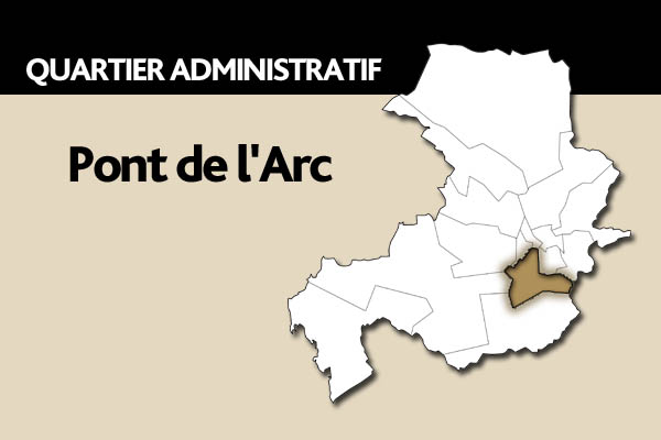 Quartier administratif Pont de l'Arc à Aix-en-Provence