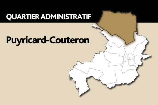 Quartier administratif Puyricard-Couteron à Aix-en-Provence