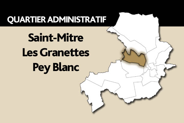 Quartier administratif Saint-Mitre, Les Granettes, Pey Blanc à Aix-en-Provence